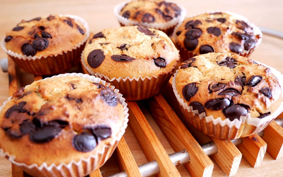 Schoko-Koko-Muffins - zuckerfrei und glutenfrei naschen