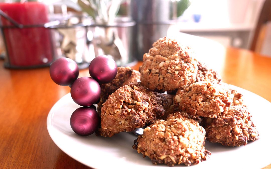 Kokos-Nuss-Berge, veganer Advent