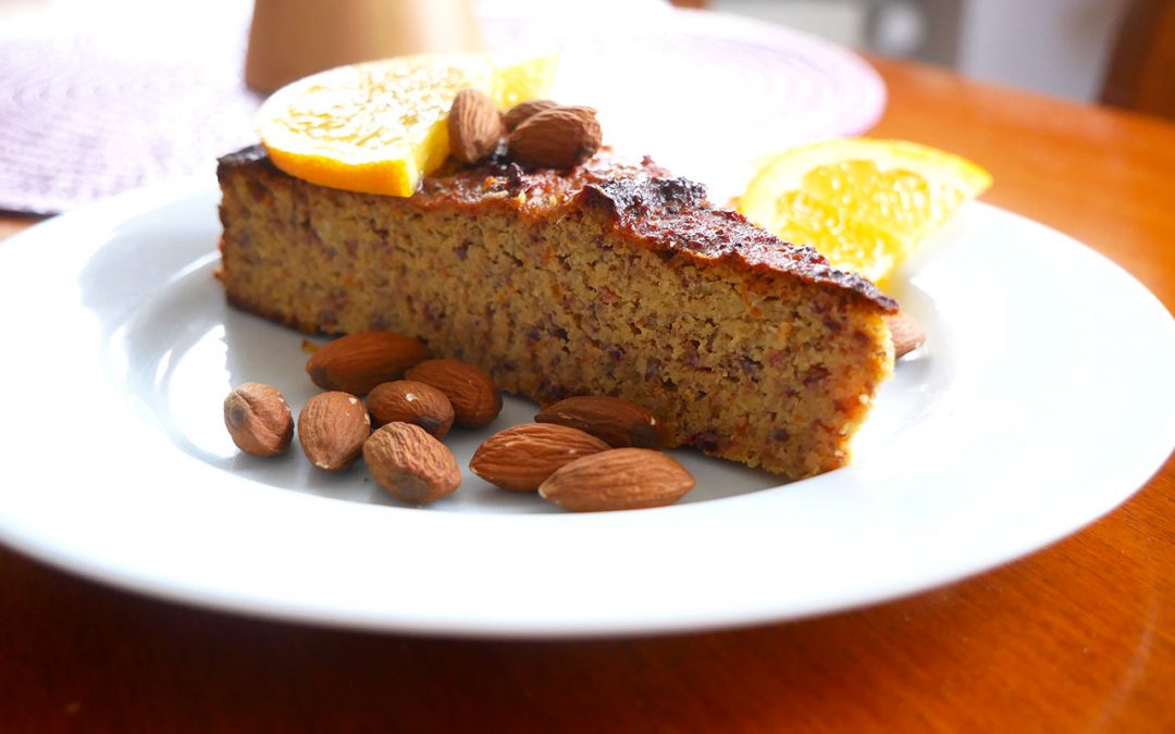 Orangen-Dattel-Kuchen, zuckerfrei genießen